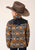Roper Kids Boys Aztec Micro Orange Polyester Fleece Jacket