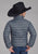 Roper Kids Boys Polyfill Parachute Silver Blue 100% Nylon Softshell Jacket