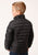 Roper Boys Crushable Polyfill Black 100% Nylon Softshell Jacket