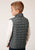 Roper Boys Crushable Polyfill Silver Sage 100% Nylon Softshell Vest