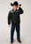 Roper Boys Black/Grey Polyester Insulated Western Jacket