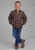 Roper Kids Boys Poly Fill Western Chocolate 100% Polyester Softshell Jacket