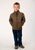 Roper Boys Hi-Tech Heather Mocha Polyester Softshell Jacket
