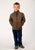 Roper Boys Hi-Tech Heather Mocha Polyester Softshell Jacket