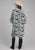 Roper Womens Photo Collage Multi-Color 100% Rayon Cardigan Sweater