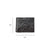 American West Mens Full-Grain Tooled Chocolate Brown Leather Rodeo Wallet