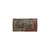 American West Mens Tooled 7.5x3.75 Distressed Charcoal Leather Rodeo Wallet