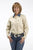Roper Womens Khaki 100% Cotton Denim Collar L/S Shirt