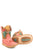 Roper Infant Girls Cowbabies Cactus Tan Leather Cowboy Boots