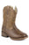 Roper Toddler Unisex Texson Brown Faux Leather Cowboy Boots