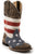 Roper Kids Boys American Blue Leather Cowboy Boots