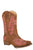 Roper Kids Girls Riley Wings Tan Faux Leather Cowboy Boots