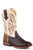 Roper Kids Boys Dalton Brown Faux Leather Cowboy Boots