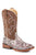 Roper Kids Girls Raya Purple Faux Leather Cowboy Boots
