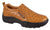 Roper Mens Performance Sport Slip-On Cognac Tan Faux Ostrich Leather Shoes 9D