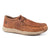 Roper Mens Clearcut Low Cognac Leather Ostrich Slip-On Shoes