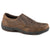 Roper Mens Owen Brown Leather Slip-On Shoes