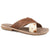 Roper Womens Delaney Brown Hair-on-Hide Tooled Sandals Shoes