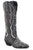 Roper Womens Phoebe Black Leather Cowboy Boots