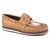 Roper Moccasin Womens Beige Leather Filly Loafer Shoes 8