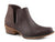 Roper Womens Ava Brown Faux Leather Ankle Boots