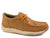 Roper Womens Clearcut Low Aztec Tan Leather Boat Shoes