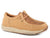 Roper Womens Clearcut Embossed Vintage Tan Canvas Boat Shoes