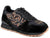 Roper Womens Giddyup Spice Black Suede Sneakers Shoes