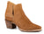 Roper Womens Roper Allure Tan Leather Ankle Boots