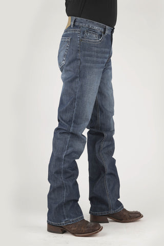 Tin Haul Mens Blue 100% Cotton 420 Regular Joe Deco Jeans 33 R