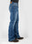 Tin Haul Mens Jagger Fit Diamond Back Blue Cotton Blend Jeans