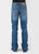 Tin Haul Mens Jagger Fit Diamond Back Blue Cotton Blend Jeans