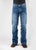 Tin Haul Mens Jagger Fit Diamond Back Blue Cotton Blend Jeans