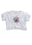 Tin Haul Womens Paint Swirl White 100% Cotton S/S T-Shirt