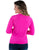 Cowgirl Tuff Womens Cooling UPF Baseball Hot Pink Nylon L/S T-Shirt