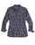 Tin Haul Womens 2421 Tossed Cactus Black 100% Cotton L/S Shirt