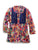 Tin Haul Womens 109 Floral Impression Multi-Color 100% Cotton L/S Blouse