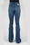 Tin Haul Womens 595 Libby Fit Blue Cotton Blend Jeans