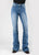 Tin Haul Womens Libby Navy Deco Blue Cotton Blend Jeans