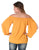 Cowgirl Tuff Womens Flowy Cooling UPF Gold Nylon L/S Shirt