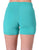 Cowgirl Tuff Womens Breathe Instant UPF Turquoise Nylon Casual Shorts