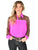 Cowgirl Tuff Womens Breathe Instant Pullover Hot Pink Poly/Spandex L/S Blouse