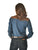 Cowgirl Tuff Womens Turquoise Thread Denim Tencel L/S Shirt