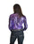 Cowgirl Tuff Womens Midweight Shiny Purple Polyester L/S Shirt