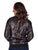 Cowgirl Tuff Womens Midweight Snakeskin Black Polyester Athletic Shell Jacket