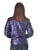 Cowgirl Tuff Womens Horizontal Midweight Purple 100% Polyester Softshell Jacket
