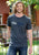 Tin Haul Unisex Original Art Logo Grey Cotton Blend S/S T-Shirt