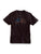 Tin Haul Unisex Motorcycle USA Flag Black 100% Cotton S/S T-Shirt