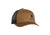Tin Haul Unisex Left Side Logo Brown Cotton Blend Baseball Cap Hat
