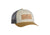 Tin Haul Unisex Leather Metal Out Cream Cotton Blend Baseball Cap Hat